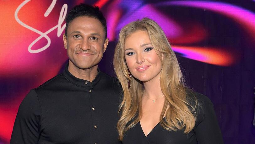 Daniel Aminati und seine Ehefrau Patrice Aminati bei der "Beatrice Egli Show 2025".