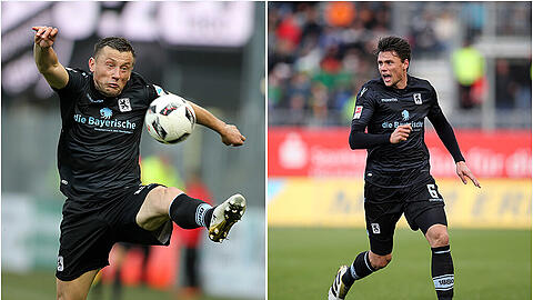 Ein bundesligaerfahrenes Duo fehlte dem TSV 1860 am DIenstag im Training: Ivica Olic (l.) und Sebastian Boenisch.