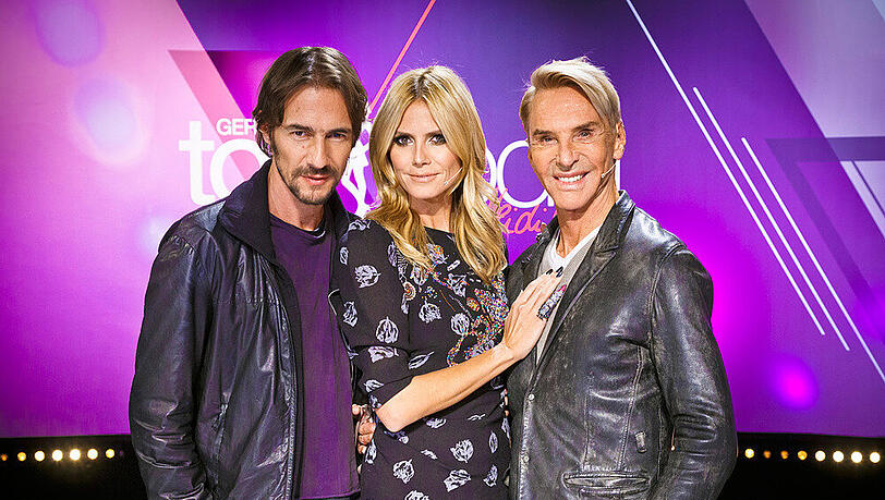 Die "Topmodel"-Jury: Thomas Hayo, Heidi Klum und Wolfgang Joop