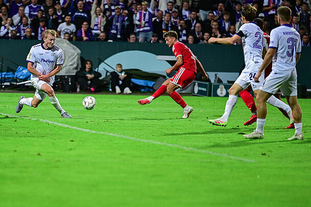 Tom Bischof erzielte f&uuml;r die Bayern gegen Osnabr&uuml;ck den Treffer zum zwischenzeitlichen 2:1.
