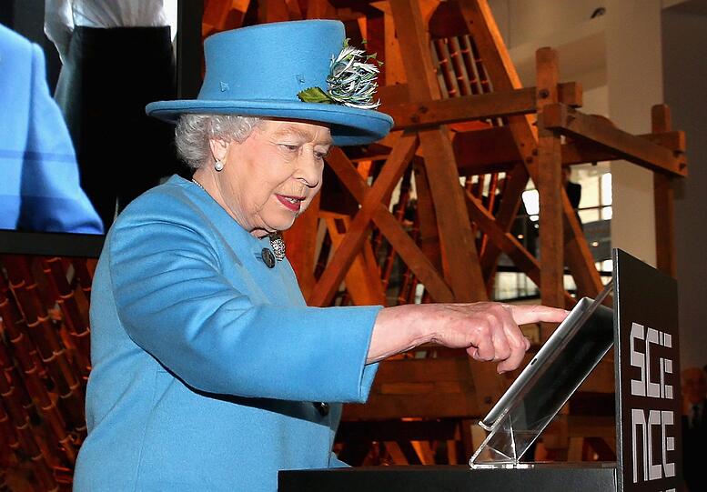Royales Zwitschern: Die Queen hat getwitter.