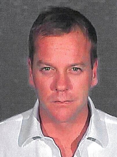 Festnahme nach Trunkenheit am Steuer: Kiefer Sutherland im Dezember 2007.