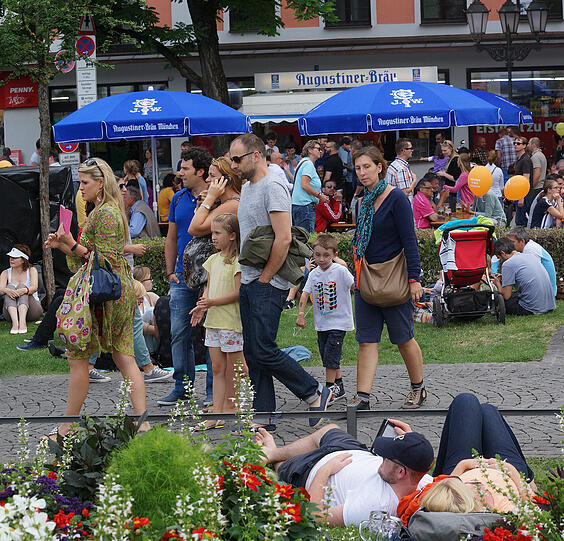 Die Bilder vom Gärtnerplatzfest am Samstag.