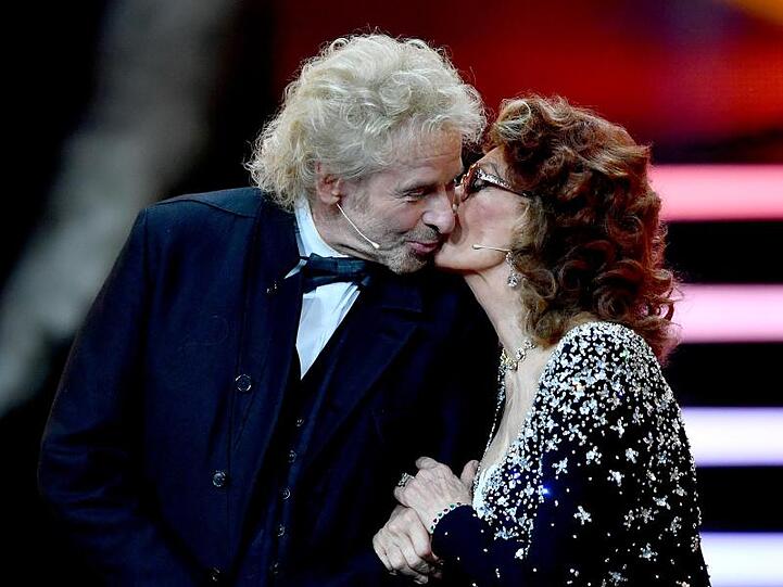 Thomas Gottschalk und Sophia Loren eroberten mit ihrem Auftritt die Herzen der Zuschauer.