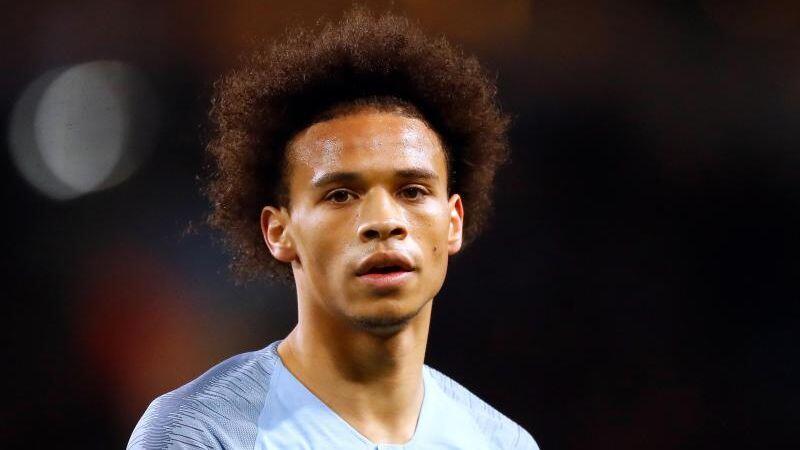Manchester Citys Leroy Sane