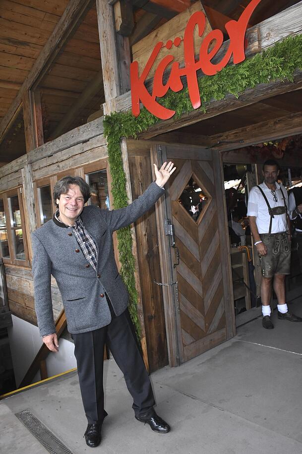 Wirt Michael Käfer der Käfer Wiesn-Schänke Wirt Michael Käfer der Käfer Wiesn-Schänke