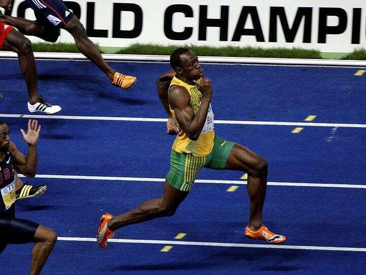 Schneller als er ist keiner: Usain Bolt
