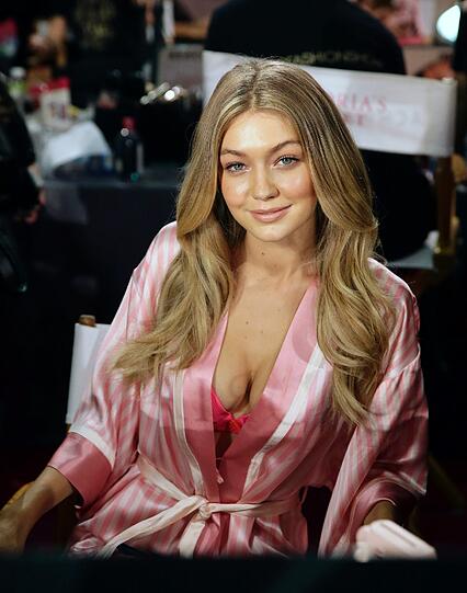Victoria's Secret Model Gigi Hadid.