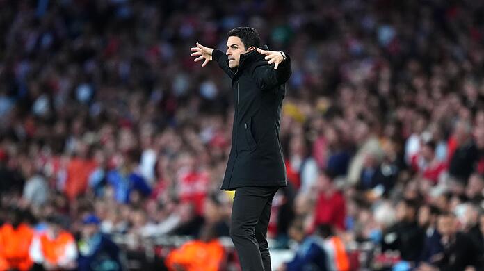 Arsenal-Trainer Mikel Arteta.