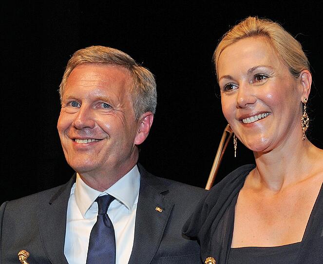 Ex-Bundespräsident Christian Wulff und seine Frau Bettina