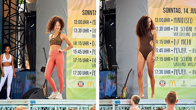 Sie war in der Therme die stärkste: Sophia lief zur absoluten Höchstform auf.