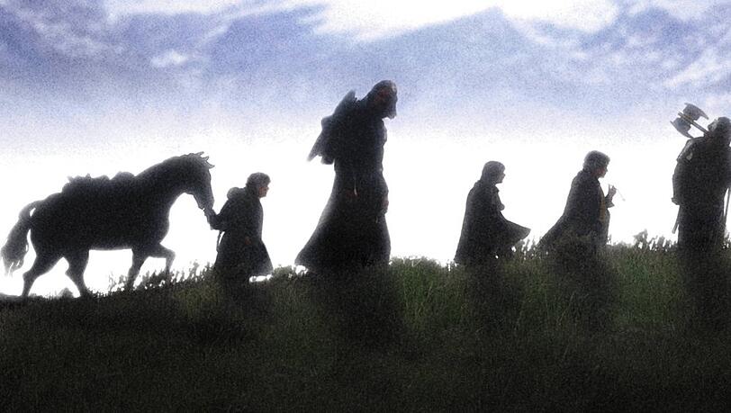 Szene aus "Herr der Ringe: Die Gefährten".