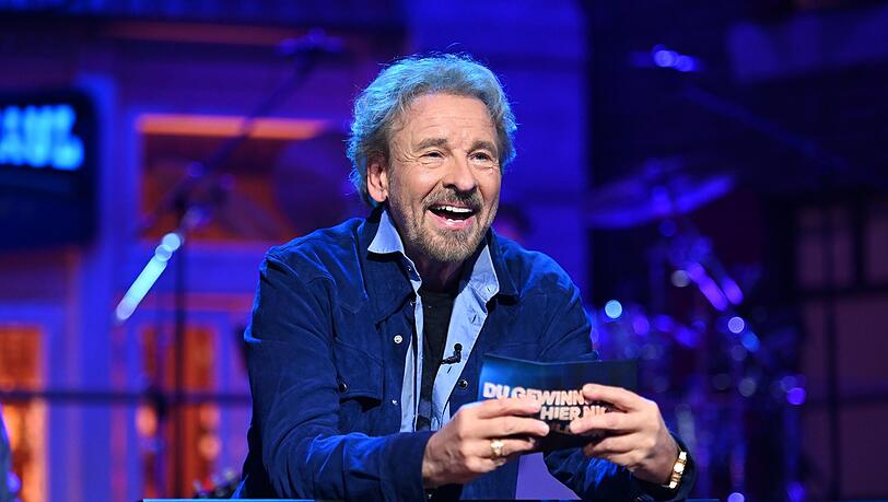 Thomas Gottschalk fungierte als Gastmoderator bei "Du gewinnst hier nicht die Million". Thomas Gottschalk fungierte als Gastmoderator bei "Du gewinnst hier nicht die Million".