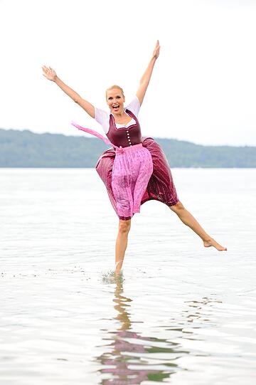 Die Bilder vom Trachten-Shooting mit Tamara Sedmak in Starnberg.