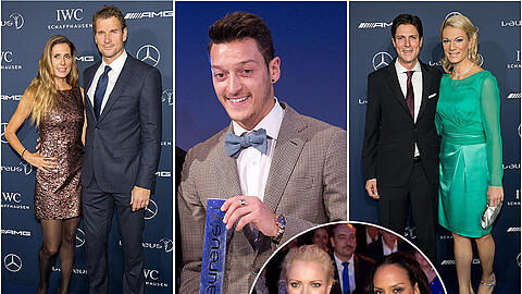 Mesut Özil wurde mit dem Laureus Medien Preis für Wohltätigkeit ausgezeichnet. Die Bilder der Preisverleihung!
