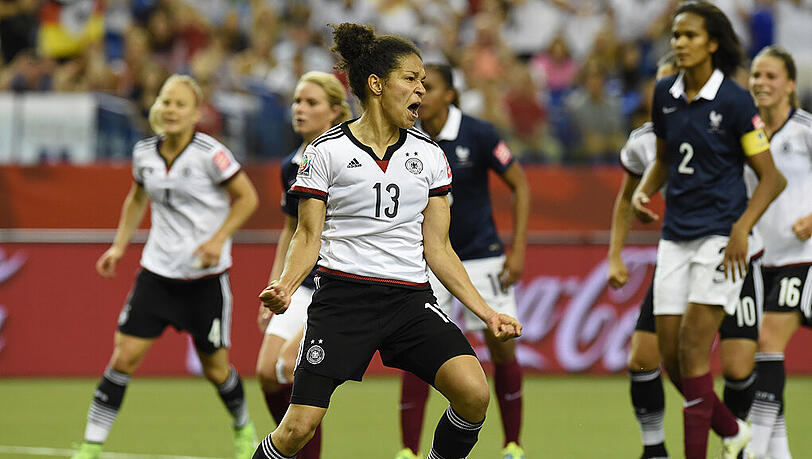 Zitterpartie: Die DFB-Elf der Frauen konnte sich bei der WM in Kanada erst im Elfmeterschießen gegen Frankreich durchsetzen. Zitterpartie: Die DFB-Elf der Frauen konnte sich bei der WM in Kanada erst im Elfmeterschießen gegen Frankreich durchsetzen.