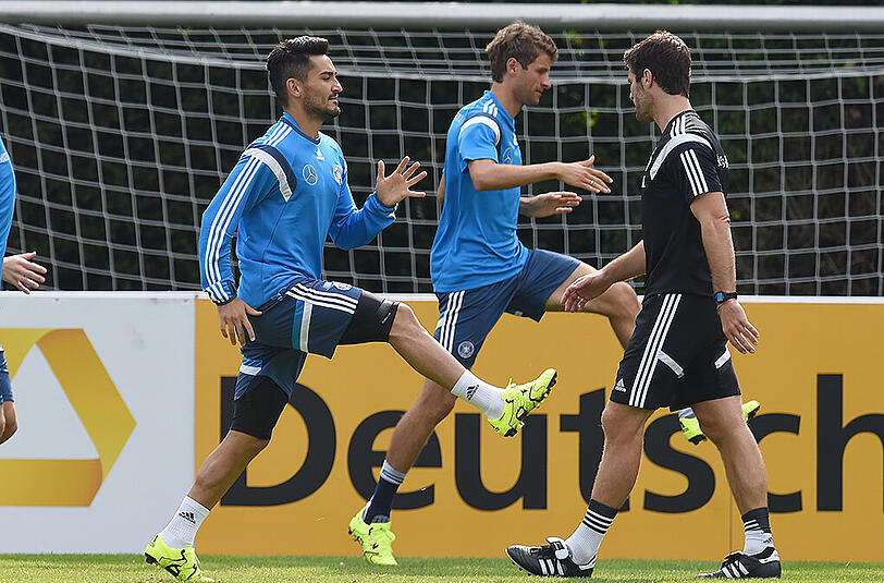 Die Bilder vom zweiten Trainingstag der deutschen Nationalelf bei der Vorbereitung auf das EM-Qualifikationsspiel gegen Polen.