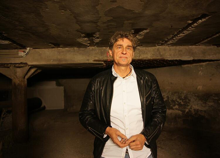Der Entdecker: Alexander Rotter hat das alte Kraftwerk aufgespürt.