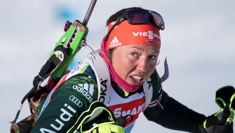 Doppel-Olympiasiegerin Laura Dahlmeier geht heute mit der deutschen Mixedstaffel auf Medaillenjagd. Doppel-Olympiasiegerin Laura Dahlmeier geht heute mit der deutschen Mixedstaffel auf Medaillenjagd.