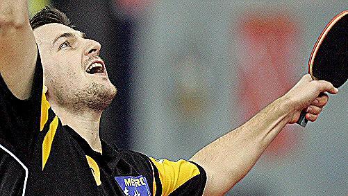 Das war der Pokal für den Einzeltitel: Timo Boll. Das war der Pokal für den Einzeltitel: Timo Boll.