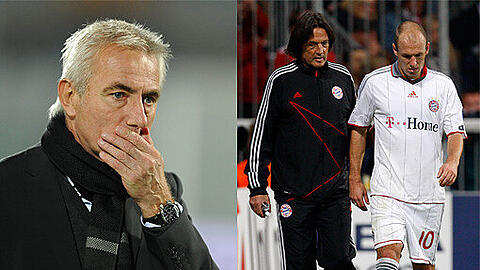 Glaubt, die Bayern wollen ihm die Verletzung von Arjen Robben "in die Schuhe schieben": Trainer Marwijk