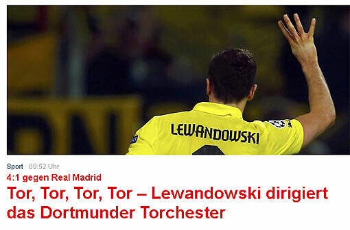 Focus.de vergleicht Lewandowski mit einem Dirigenten