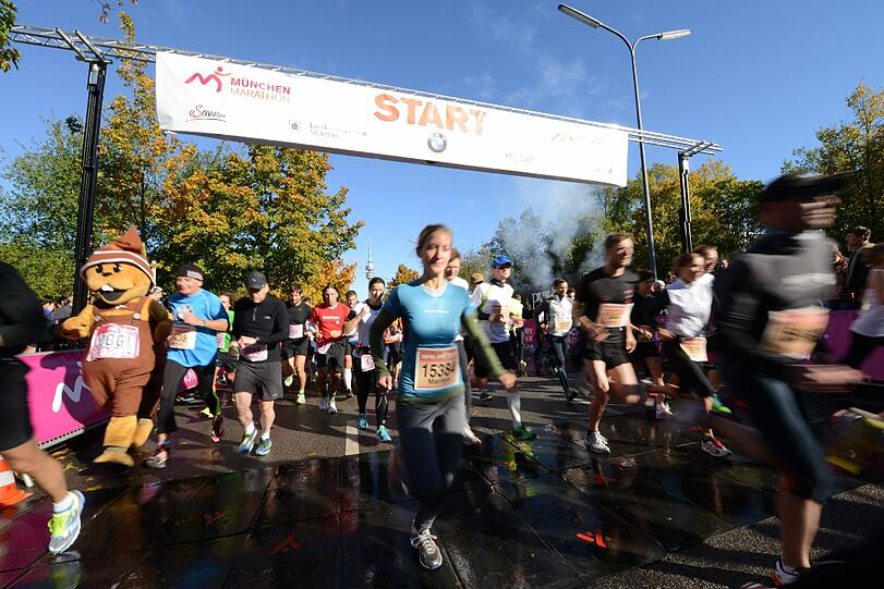 Am Sonntag fand der "München Marathon" statt. Die besten Bilder!