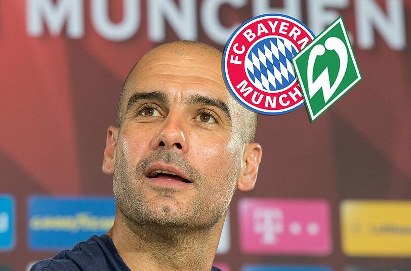 Am Montag steht Pep Guardiola auf der Pressekonferenz den Journalisten Rede und Antwort.