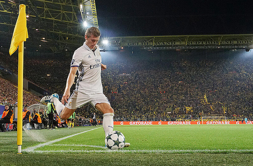 Platz 17: Toni Kroos (Real Madrid/1).