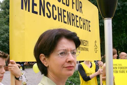Quereinsteigerin in die Politik: Barbara Lochbihler.