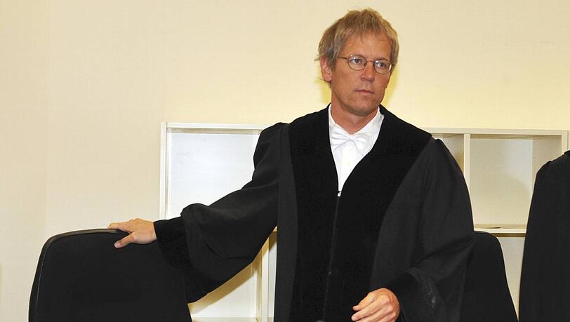 Opfer von Einbrechern: Richter Peter Noll. Opfer von Einbrechern: Richter Peter Noll.