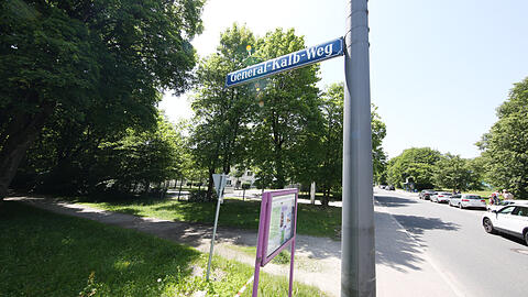 Mai 2013: Tatort General-Kalb-Weg.