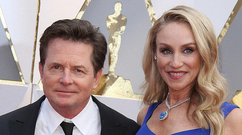 Michael J. Fox und seine Frau Tracy Pollan