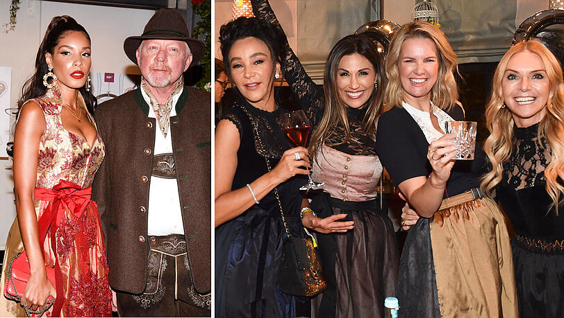 Boris Becker kam mit Freundin Lilian – Verona Pooth feierte mit Promi-Freundinnen... Boris Becker kam mit Freundin Lilian – Verona Pooth feierte mit Promi-Freundinnen...