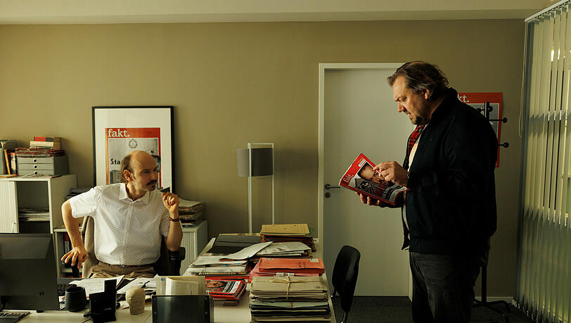 Leon Ullrich und Charly Hübner Leon Ullrich und Charly Hübner