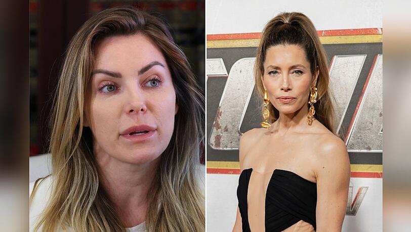 Crystal Hefner (l.) w&uuml;nscht sich, dass sich Jessica Biel Gedanken &uuml;ber ihre neue Filmrolle macht.