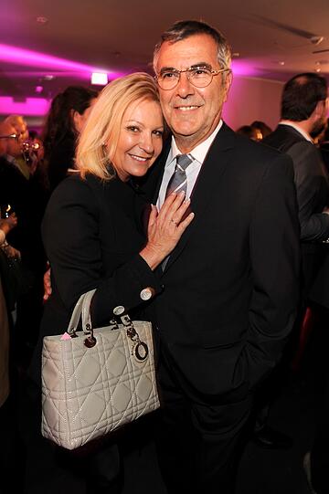 Sabine Christiansen und Norbert Medus bei der Eröffnung des neuen Escada-Flagshipstores am Berliner Kurfürstendamm