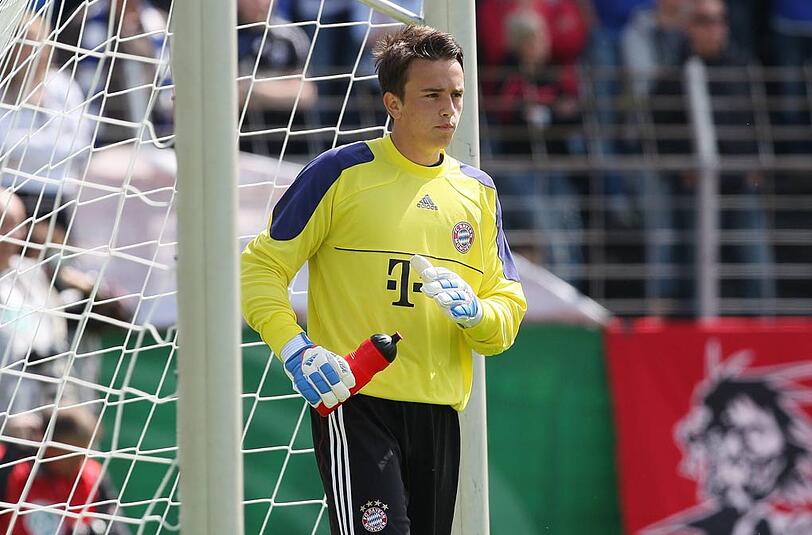Leopold Zingerle hat bislang zehn Partien für Bayerns zweite Mannschaft in dieser Regionalliga-Saison absolviert.