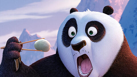 Feist, kuschelig und scharf auf Baozi: Po, der Pandabär.