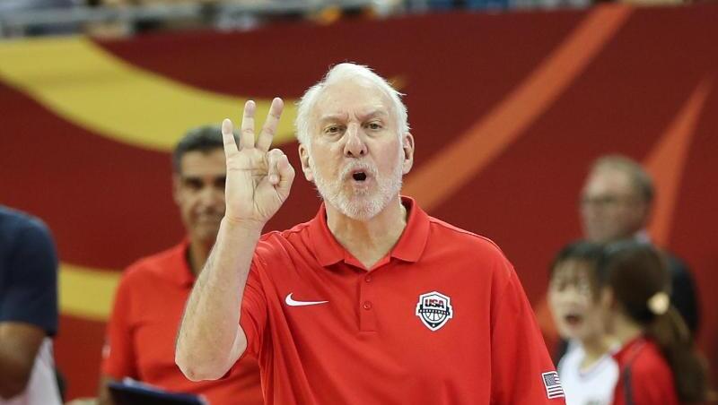 Der NBA-Coach Gregg Popovich geht US-Präsident Trump scharf an. Der NBA-Coach Gregg Popovich geht US-Präsident Trump scharf an.