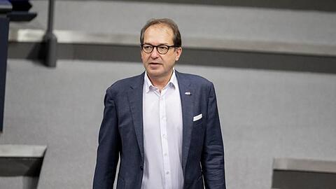 Alexander Dobrindt, Vorsitzender der CSU-Landesgruppe im Deutschen Bundestag. Foto: Christoph Soeder/dpa/Archivbild