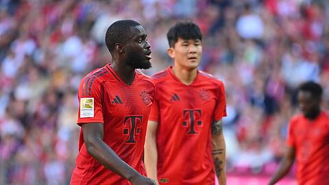 Mehr Schatten als Licht: Dayot Upamecano und Min-jae Kim.