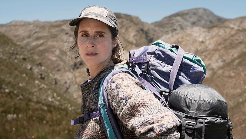 "Mord auf dem Inka-Pfad": Ursula (Amelie Kiefer) fühlt sich fit für den Weg.