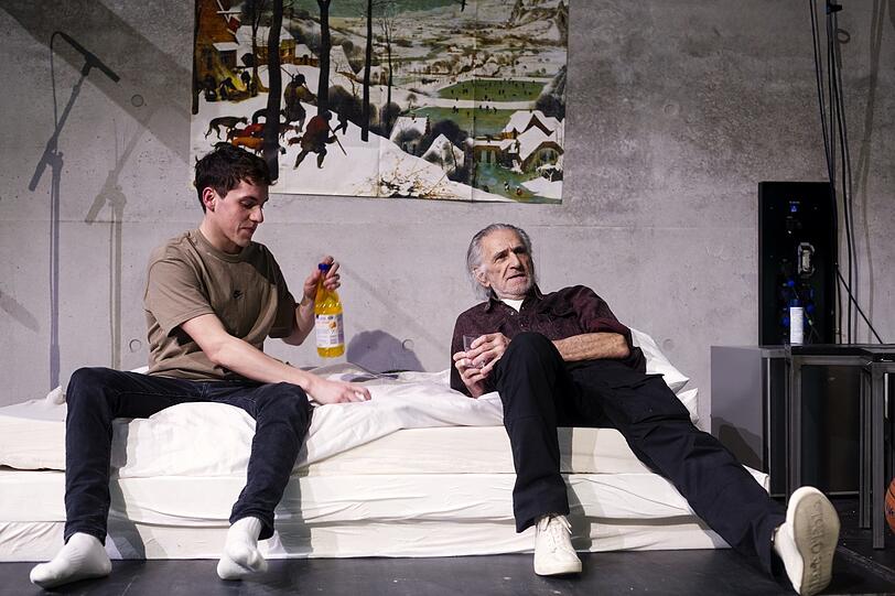 Vincent Sauer (links) und Heinz Brenner.