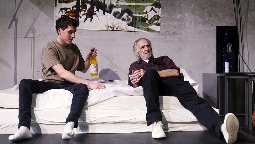 Vincent Sauer (links) und Heinz Brenner. Vincent Sauer (links) und Heinz Brenner.