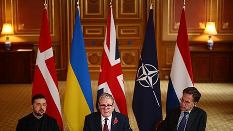 Bei dem Treffen in London ging es auch darum, wie die Ukraine durch den erwarteten schweren Kriegswinter kommen kann.
