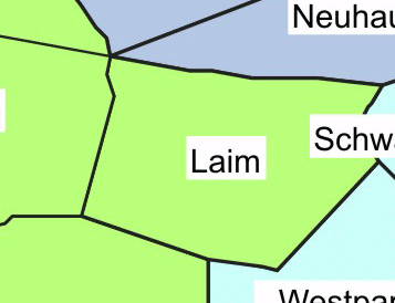 Laim - Miet-Schnitt: 12,30 Euro/m2 Mit eim Alterdurchschnitt von 42,7 Jahren ist Laim das Viertel mit den ältesten Bewohnern. Und das wird es bleiben. Die Wanderungsbilanz ist eher ausgeglichen: Laimer ziehen weg in andere Viertel, dafür kommen Menschen von außen. Wachsen soll die Bevölkerung hier bis 2030 aber nur um 6,5 Prozent. Nicht sonderlich viel. Neu gebaut wird etwa am Trambahndepot in der Zschokkestraße.