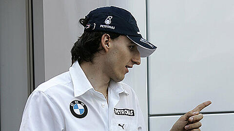Sauer auf BMW, weil Kollege Heidfeld Extra-Betreuung bekam: Robert Kubica.
