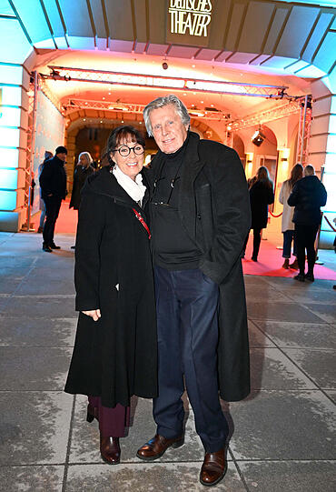 Sigmar Solbach mit Frau Claudia