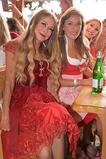 Jenny Elvers und Simone Ballack